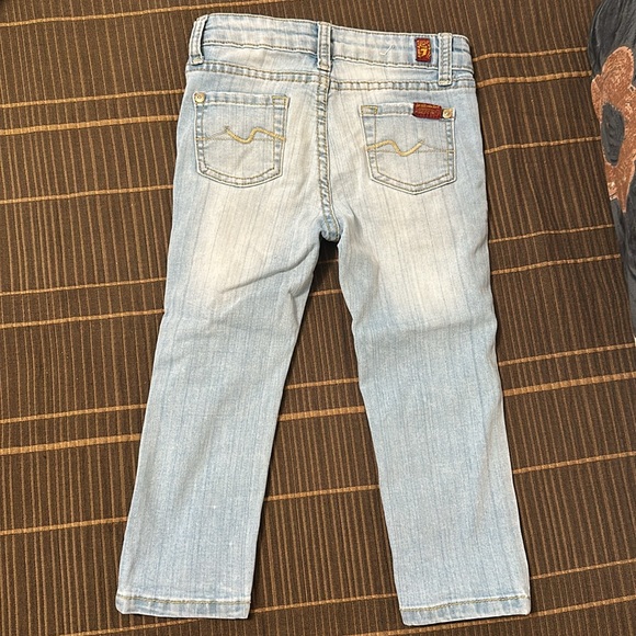 7 for all Mankind Slimmy Stretchy Jeans size 5 - Picture 3 of 3